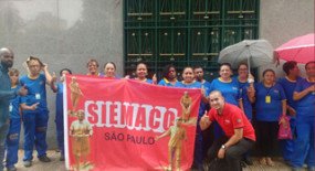  Trabalhadores da limpeza retomam o trabalho no Fórum João Mendes após ação sindical