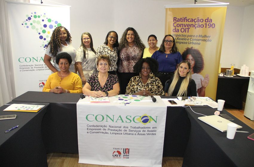  SIEMACO-SP participa do lançamento da Campanha Nacional da CONASCON pela Ratificação da Convenção 190 da OIT