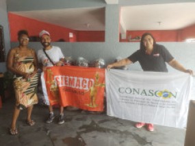 SIEMACO-SP e parceiros doam roupas às vítimas das enchentes na Bahia