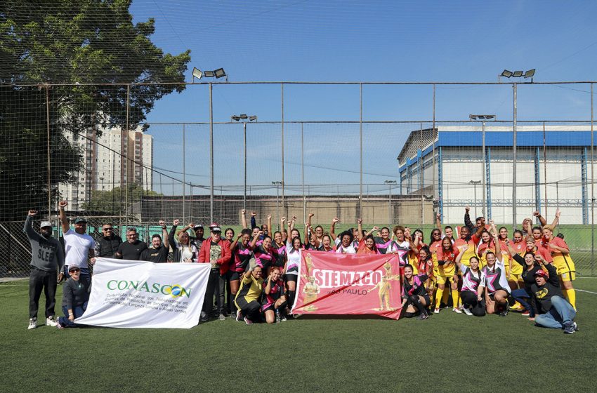  Futebol une trabalhadoras do SIEMACO-SP e da Limpa SP