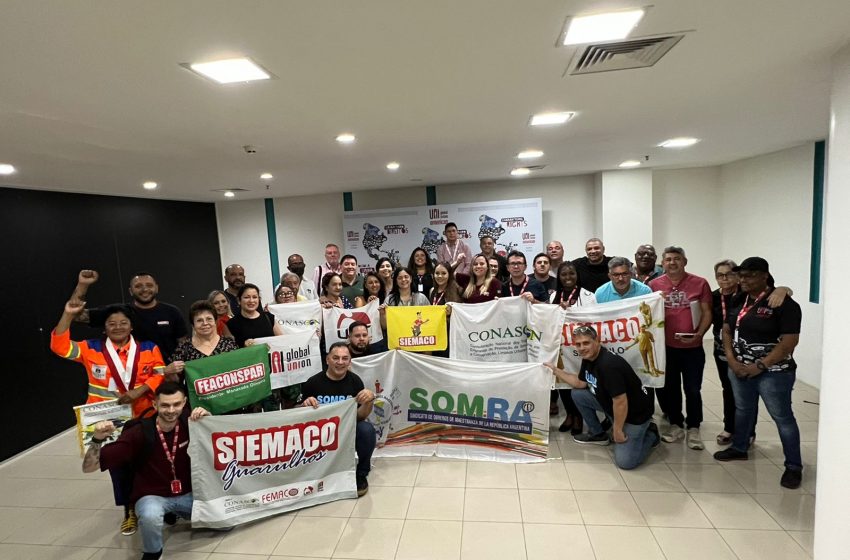  SIEMACO São Paulo participa da Conferência Regional da UNI Global Américas em Fortaleza, que reúne 24 países