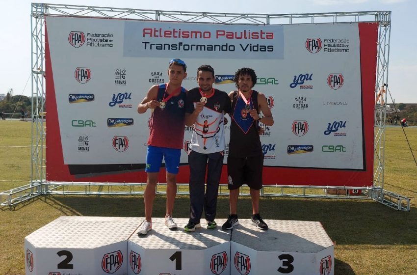  Corredor-coletor conquista mais duas medalhas de ouro e segue “voando” nas pistas de atletismo