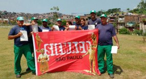  Atentos aos seus direitos, trabalhadores das áreas verdes reúnem-se com o Siemaco