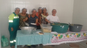 Confraternização de final de ano com os trabalhadores