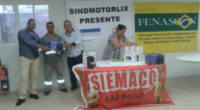 Confraternização reúne trabalhadores da Estre (Grandes Geradores) com a participação dos sindicatos