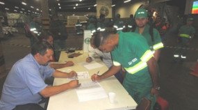 Eleição da Cipa na Ecourbis (garagem sul) foi a mais disputada da década