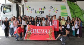 Equipe feminina da Loga (Jaguaré) é lembrada pelo Dia Internacional da Mulher