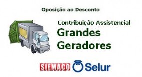 Informações sobre oposição ao desconto da Contribuição Negocial Profissional – Grandes Geradores 2016