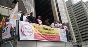 Siemaco participa de manifestações contra alterações dos direitos trabalhistas