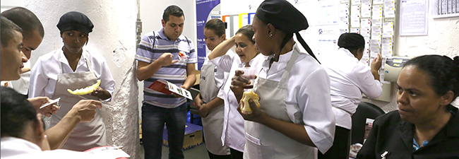 Café com o sindicato no Shopping Paulista