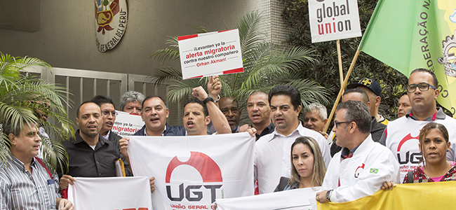 Siemaco recorre ao consulado do Peru, no Brasil, para reverter a expulsão do sindicalista alemão Orhan Akman