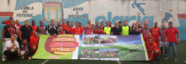 Vinte times entrarão em campo durante a 4a Copa de Futebol Society – Soma-Siemaco