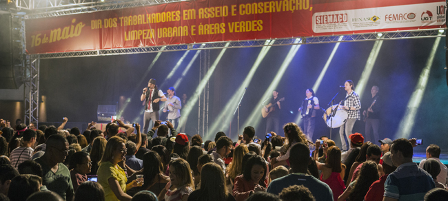 Uma grande festa para a família trabalhadora