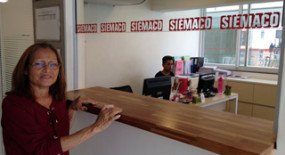  A aposentada Cleonice faz questão de ser filiada ao Siemaco