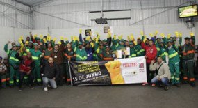 A campanha pelo Dia da Justiça continua na capital paulista