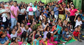  A festa das crianças aconteceu mais cedo no Alojamento Santo Amaro da Soma