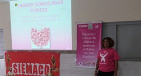  Aprendendo mais sobre câncer de mama em comunhão