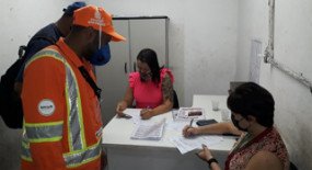Central de Cursos visita alojamentos e inscreve alunos na Educação Continuada