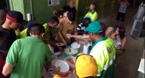 Confraternização de trabalhadores da SOMA Ipiranga teve presença de equipe do Siemaco SP