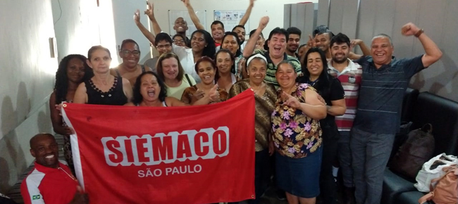 Confraternização, união e diálogo. SIEMACO-SP marca presença em comemoração de trabalhadores do SESC Pompeia