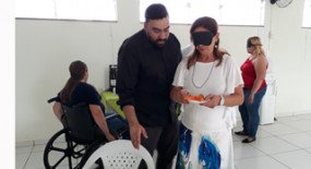 Convidados com deficiência de Piracicaba participam do Café Sensorial promovido pelos sindicatos