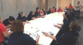 Em visita aos trabalhadores da empresa Vikings, SIEMACO-SP filia quase 100% do setor