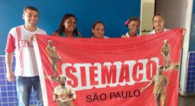 Equipe da limpeza do CEU Perus escolhe os seus cipeiros