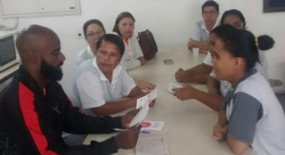 Equipe de Limpeza da Polícia Militar filia-se ao Siemaco