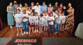 Formatura da creche do SIEMACO-SP! O futuro do Brasil no caminho certo