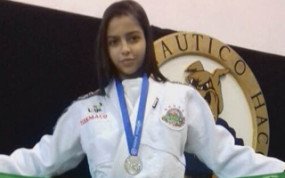 Judoca Maria Beatriz agora é vice-campeã sulamericana