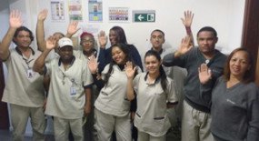  No Hospital Sírio Libanês, trabalhadores da Top Service definem jornada de trabalho
