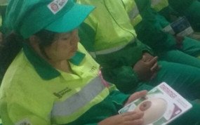 No Varre Vila o descarte correto dos resíduos promove a saúde