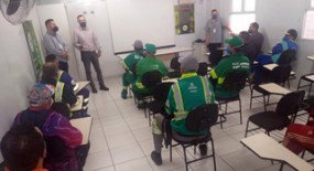 Novos cipeiros são empossados na Ecourbis Garagem Leste