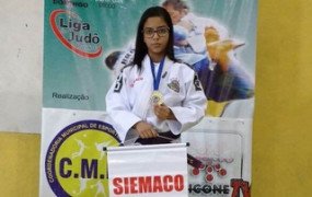 O futuro do judô brasileiro está garantido, se depender da judoca Maria Beatriz