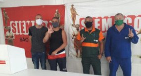 SIEMACO-SP acompanha eleição da Cipa na EcoUrbis Leste