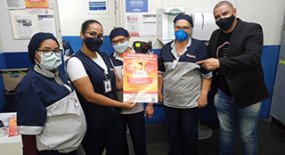 SIEMACO-SP participa de café da manhã de confraternização com funcionárias da Brasanitas