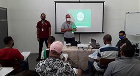  SIEMACO-SP participa da integração de 32 novos funcionários na Ecosampa