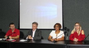  Siemaco SP e Sindlimp Florianópolis realizam maratona de palestras para conscientização sobre o câncer de mama para trabalhadores da limpeza