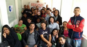 Siemaco presente na integração da empresa Global garante informações sobre o sindicato aos novos colaboradores