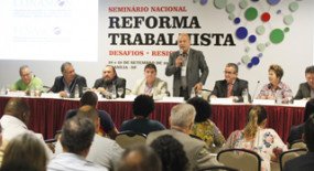  Sindicalistas debatem Reforma Trabalhista no centro do poder