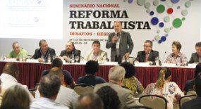 Sindicalistas debatem Reforma Trabalhista no centro do poder