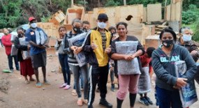 Sindicato Cidadão distribui cobertores às famílias da Vila Nova União