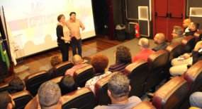 Sindicato norte-americano faz palestra no SIEMACO-SP sobre formação de lideranças