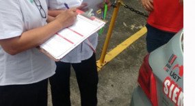  Trabalhador está com o Siemaco até mesmo na rua