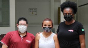Trabalhadora vem ao SIEMACO-SP agradecer pelo atendimento jurídico
