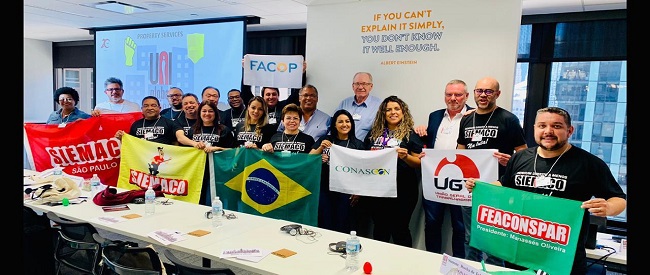 UNI Global Union realiza Conferência Mundial do Setor de Serviços a Propriedade com presença do SIEMACO-SP