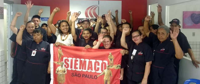 Mais um dia de assembleias do Asseio e Conservação nesta quarta-feira