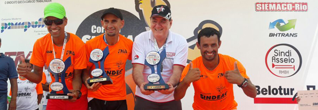 Coletores de São Paulo dominam o pódio da 2a Corrida Sindeac de Gari