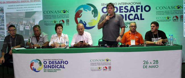 SIEMACO-SP participa do seminário O Desafio Sindical, realizado pela CONASCON