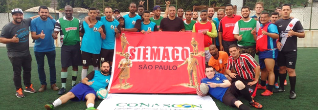 Siemaco organiza campeonato de futebol para unificar trabalhadores do Transbordo Ponte Pequena
